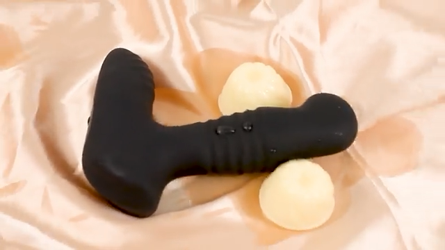 Thrusting Anal Vibrator on Amazon Live