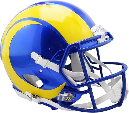 NFL Los Angeles Rams Speed Authentic Casco de fútbol americano