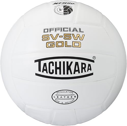 Miniatura 2 de Tachikara SV5W Gold Pelota de vóley premium de competición de piel