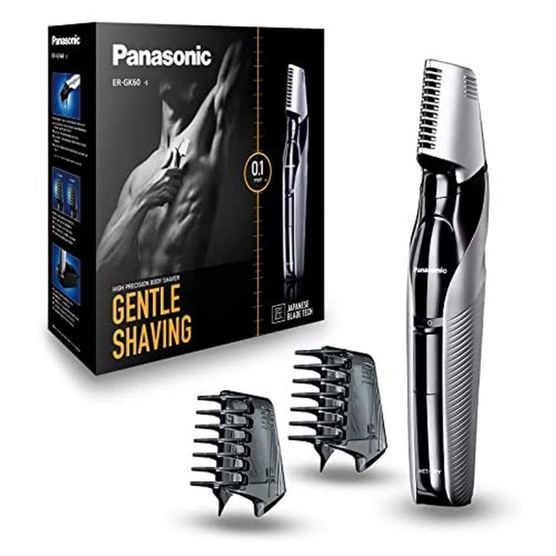 Panasonic Body Trimmer ER GK60 with 3 attachments Electric Razor for