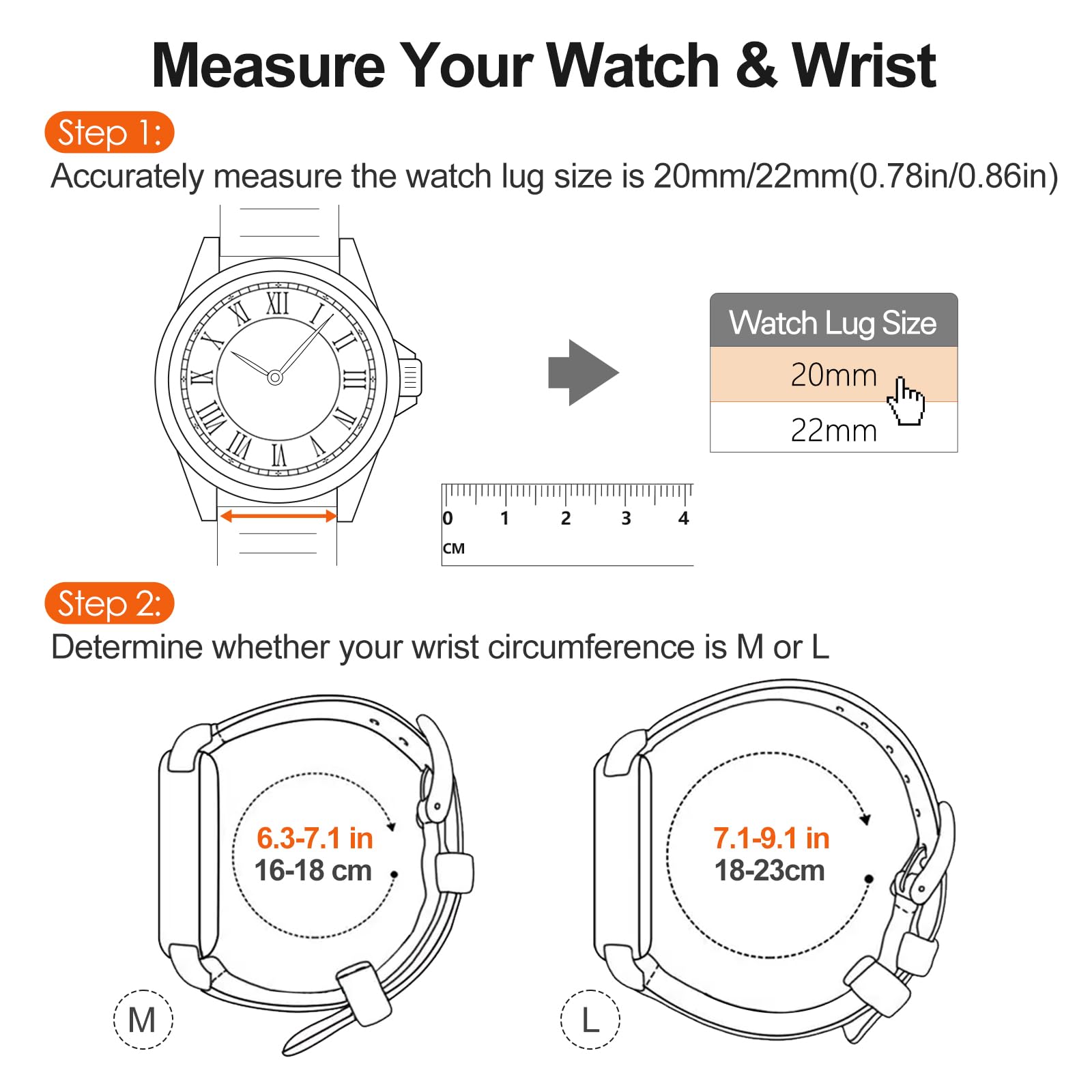 watchdives Nylonowy pasek do zegarka, 20 mm, 22 mm, zapasowy pasek do zegarka z zapięciem na rzepy, sportowy pasek do zegarka