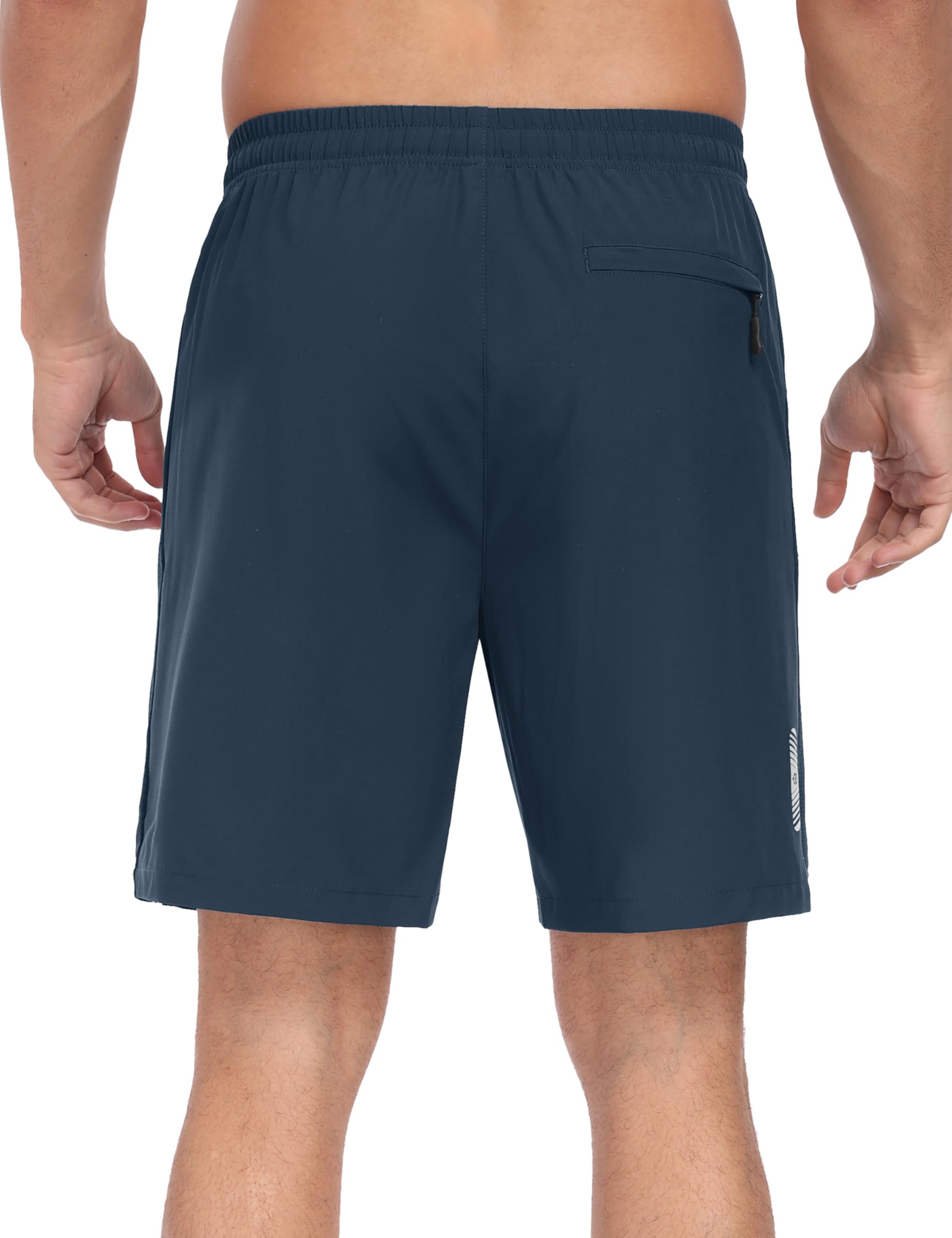 MoFiz Pantalocini Sportivi Uomo Leggeri Pantalocini Corti da Corsa Jogging Allenamento Estivi Shorts ad Asciugatura Rapida con Tasche Zip
