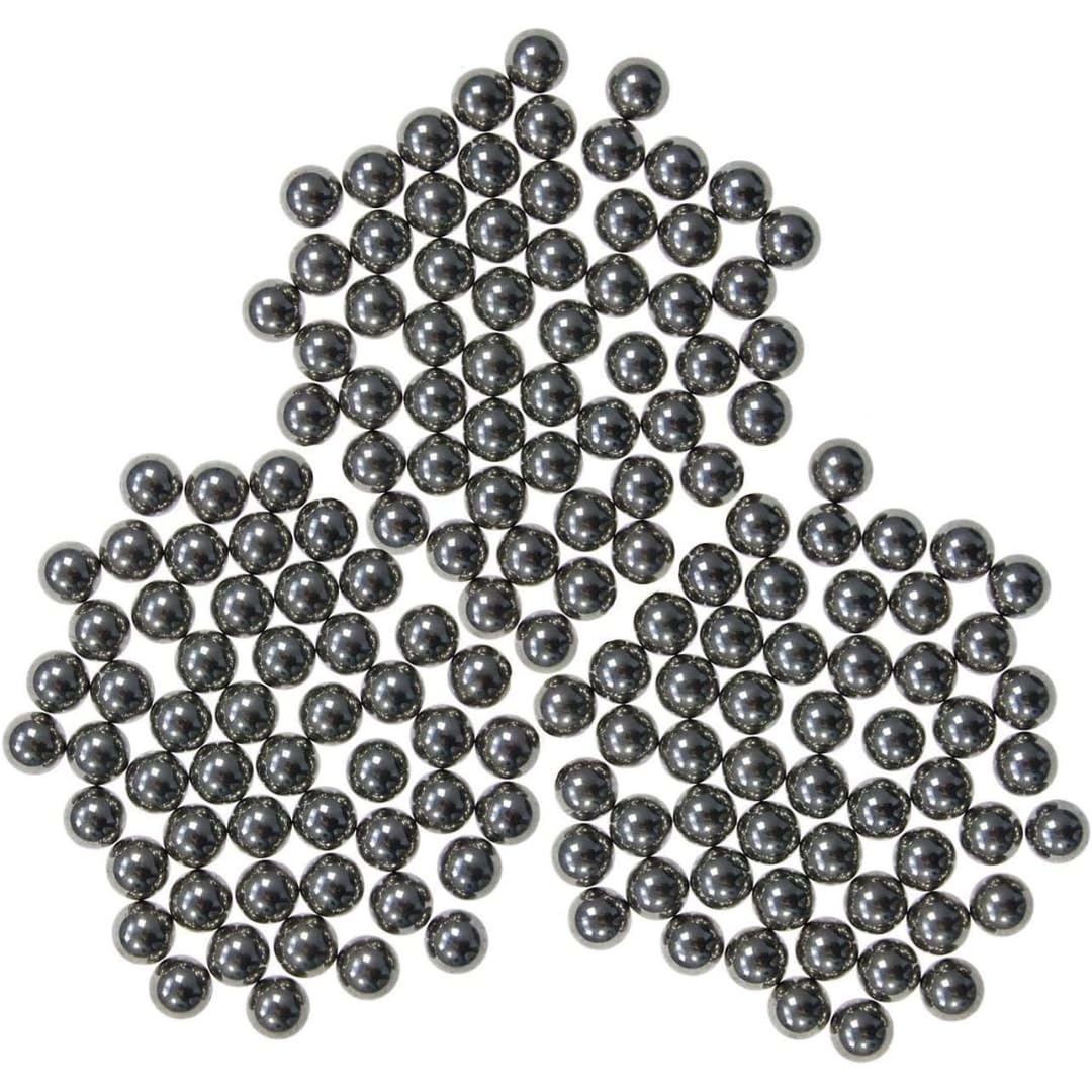 Sfere in acciaio da 8 mm, per fionda di pietra Zwille, 500 pezzi, per catapulta, sfera d'acciaio, munizioni