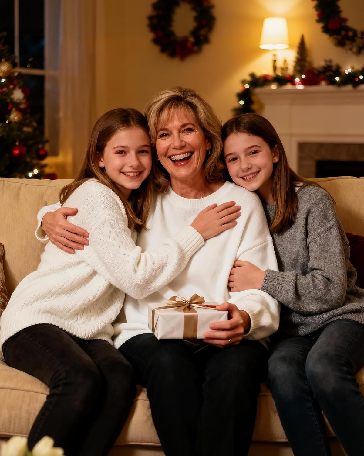 Shonyin Matching Necklace for Mother Daughter Set for 2/3, Valentines Day Gift Mother's Day Birthday Christmas Gifts for Mother Daughter - Image 6