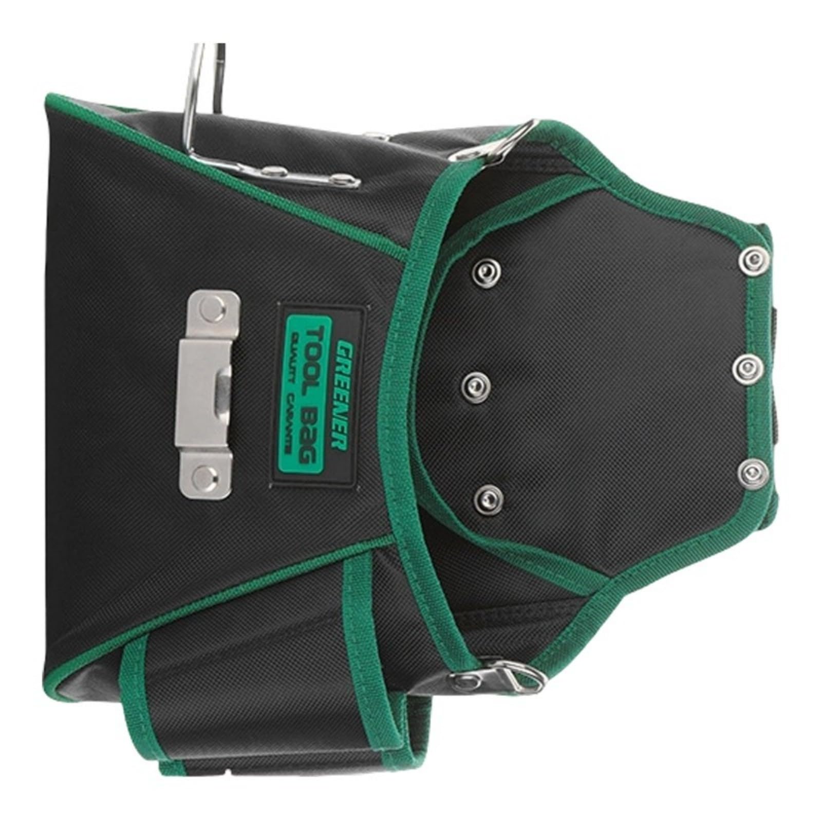 Laikoutd A Large Opening Utility Waist Pouches Secure Fastening Reinforced Base Construction Home Electrician Toolkit Drill Waist Bag Organizers