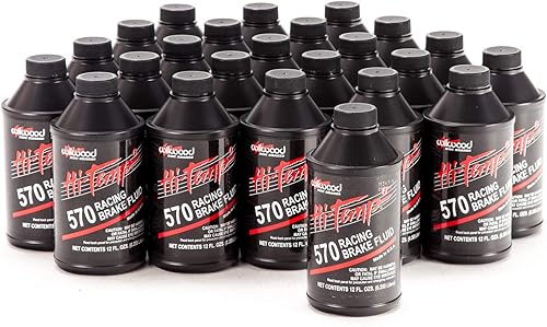 Miniatura 4 de Wilwood 290-0632 líquido de freno, DOT 3, alta temperatura, 570 grados Fahrenheit, 12 onzas líquidas, botella cada una (12, botellas de 12 onzas)