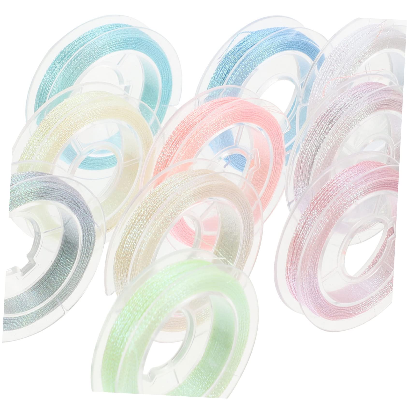 STOBOK 36rollos Hilo De Bordar Luminoso Para Manualidades y Costura De De Para Principiantes y Cross