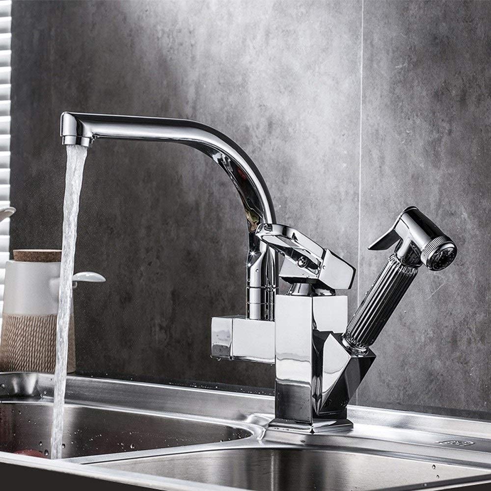 Robinet de pressurisation de cuisine pour laver les légumes et remplir les marmites