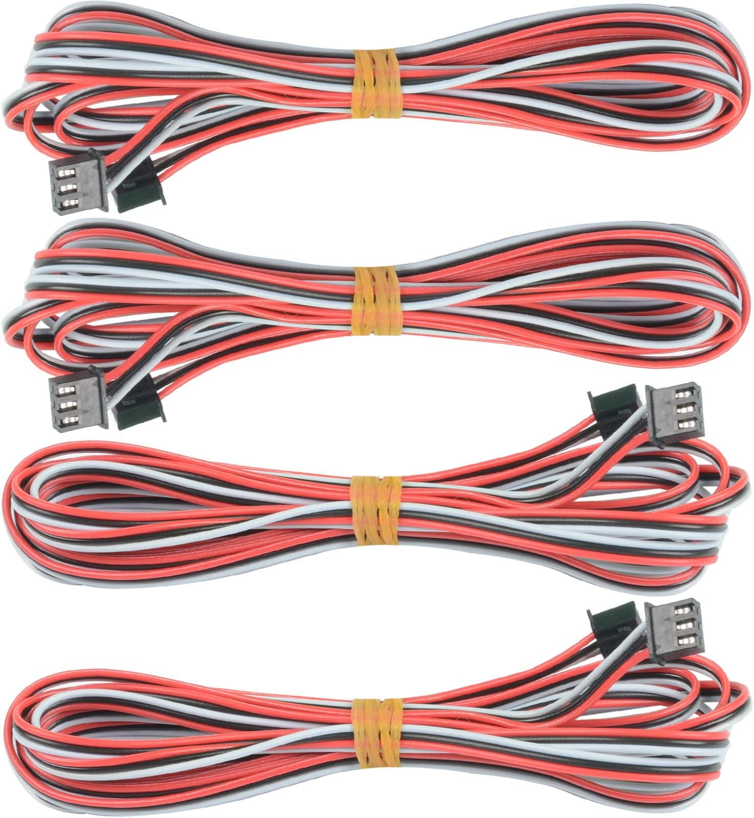 4pcs/lot 3D Printer Parts 2M XH2.54 3PIN Cable Endstop Mechanical Limit Optical Switch Connection Wire