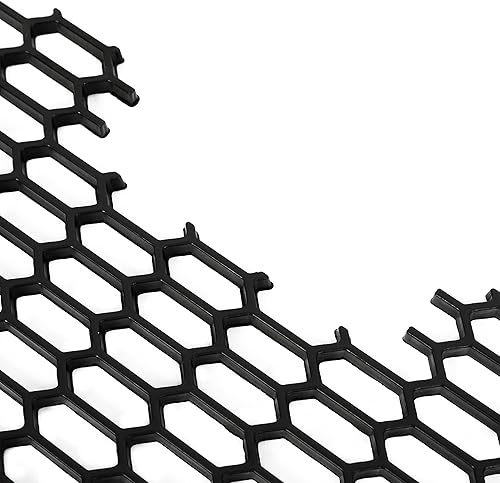 Miniatura 6 de KUAFU Inserto protector de parrilla protectora para radiador delantero compatible con Chevy Chevrolet Corvette C8 2020-2023 rejilla de ventilación