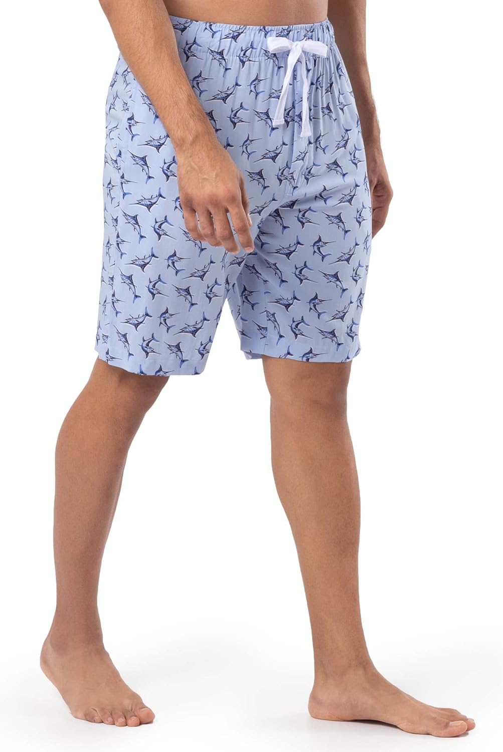 IZOD mens Printed Rayon Sleep Short - Image 6