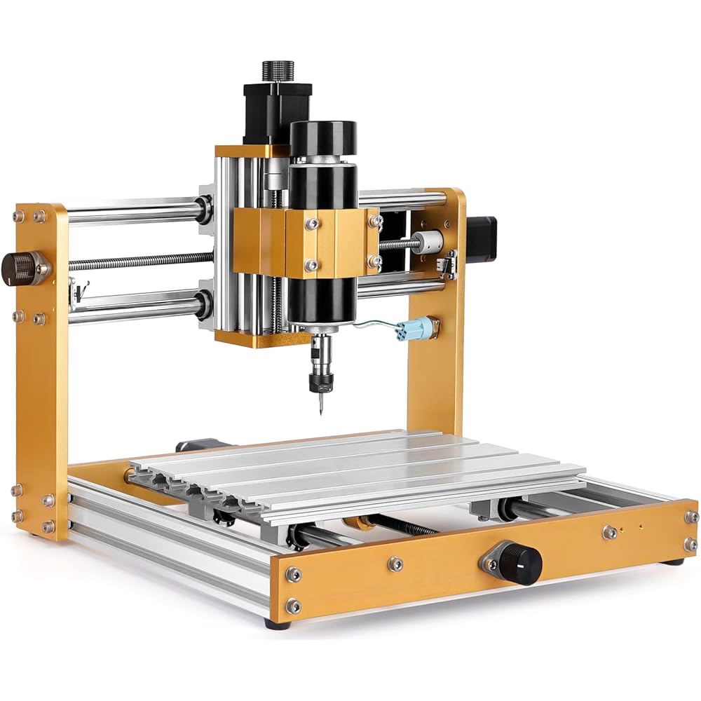 50/mo Finance LUNYEE CNC Router Machine 3018PLUS, 3 Axis 500W Desktop CNC Machine All Metal