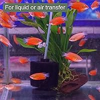 Vista 3 de YOKIVE Tubo de silicona, transferencia de agua, ideal para bomba (negro, 0.315 x 0.394 in IDxOD, 3.3 ft)