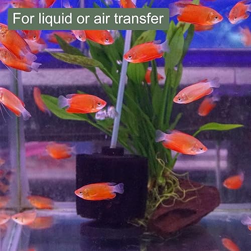 Miniatura 3 de YOKIVE Tubo de silicona, transferencia de agua, ideal para bomba (negro, 0.315 x 0.394 in IDxOD, 3.3 ft) Beige,Negro,Azul / Patchwork,Claro,forro