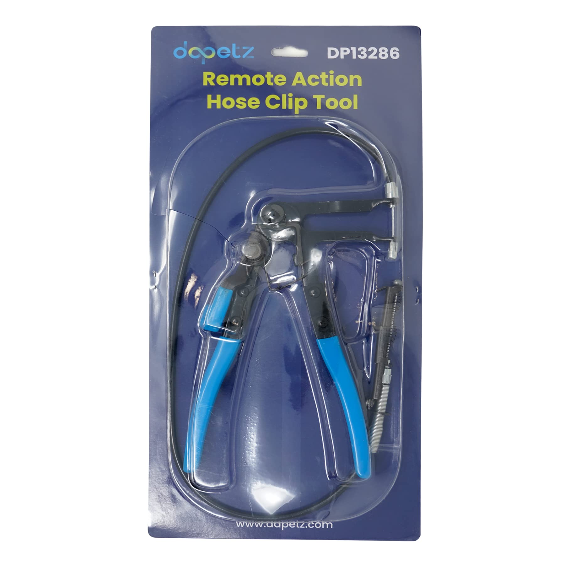 Dapetz ® Flexible Hose Clamp Pliers Cable-Type Wire Long Reach Spring Loaded Hose Clamp Removal Hand Tools for Car Fuel Oil Water Pipe
