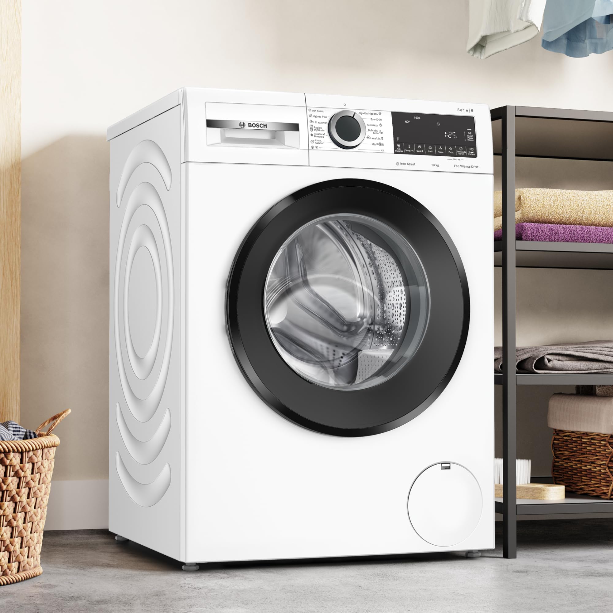 Lave-linge Bosch Série 6 10 Kg 1400RPM Blanc - WGG254Z5ES