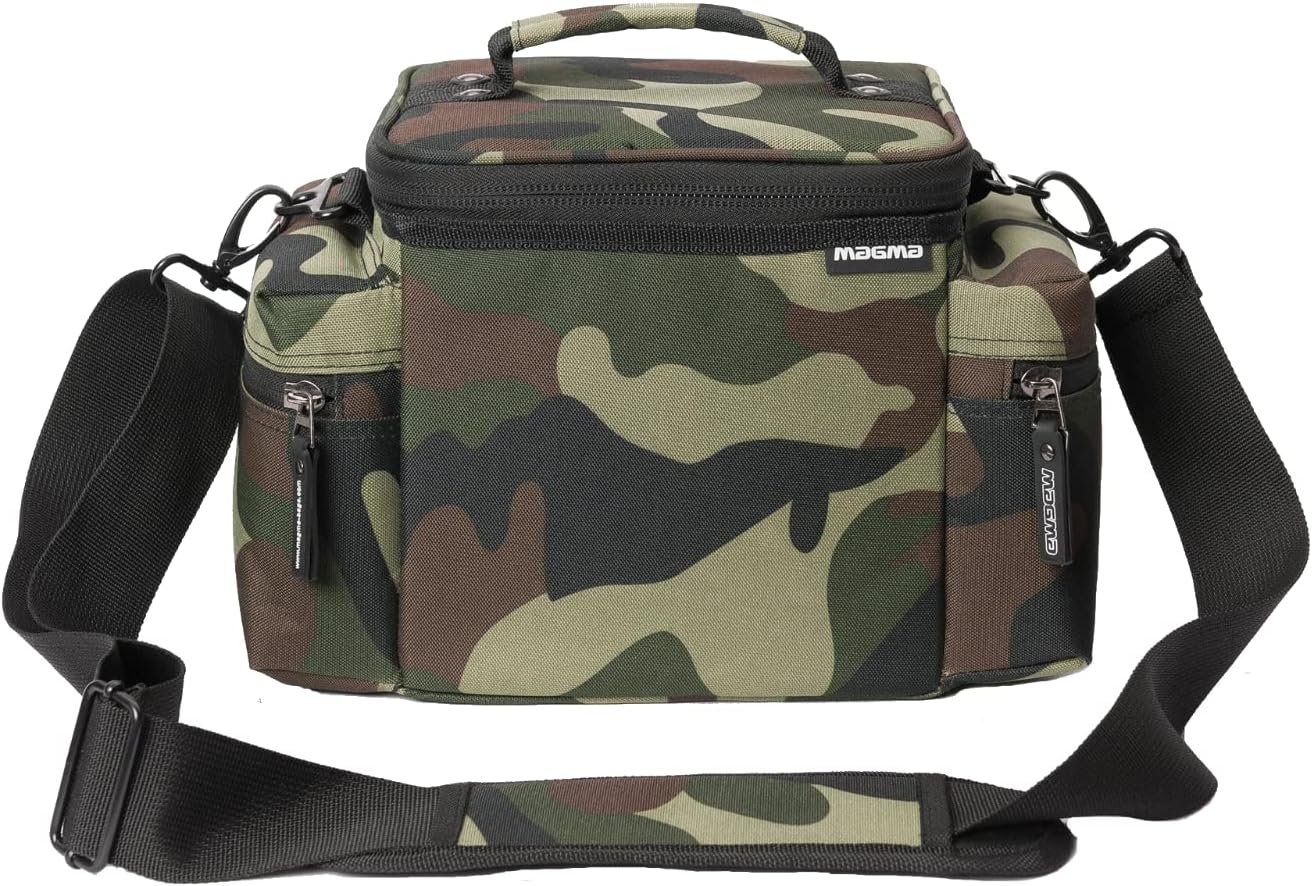 Magma 45 100 Camo-Holds up to 100 x 7-inch Records DJ Bag (MGA43019)