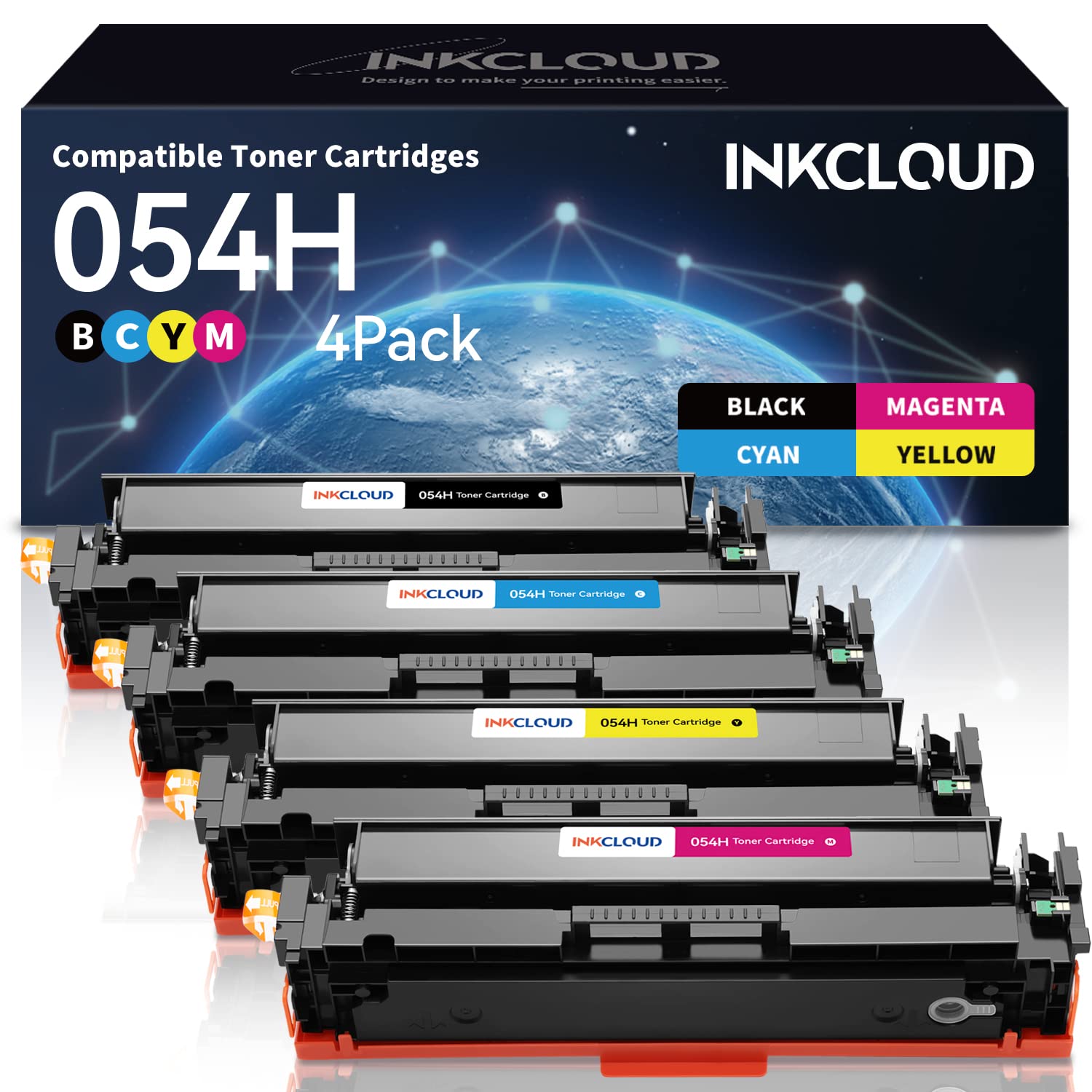 Amazon.com: 054H Toner Cartridge Set MF644Cdw MF642Cdw Work with