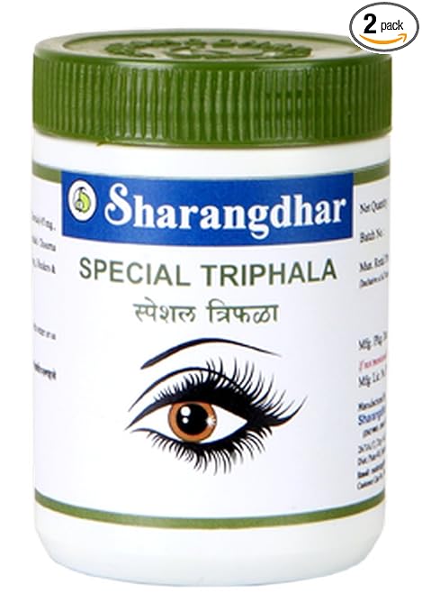 Sharangdhar Pharmaceuticals Special Triphala - 120 Tablets (Pack of 2), White