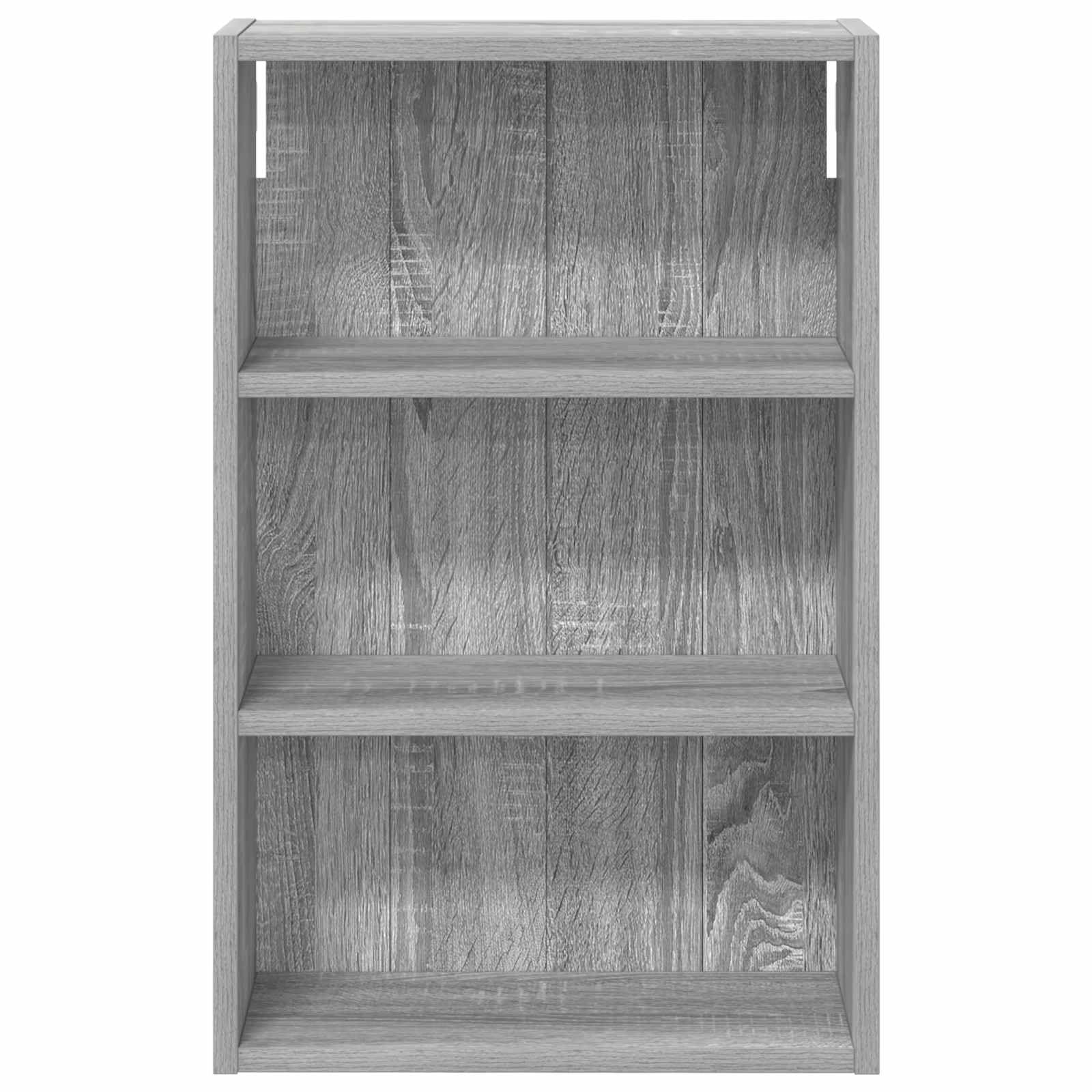 vidaXL Armario de Pared para baño Gris Sonoma 40 x 16 x 62,5 cm, Armario de baño Moderno, Estante Rectangular, Almacenamiento práctico, Ahorro de Espacio, diseño Elegante y contemporáneo