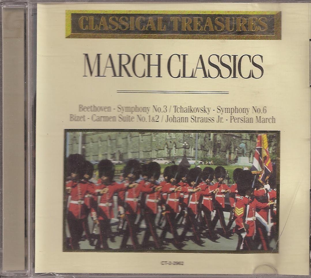 Classical Treasures- March Classics [Audio CD]