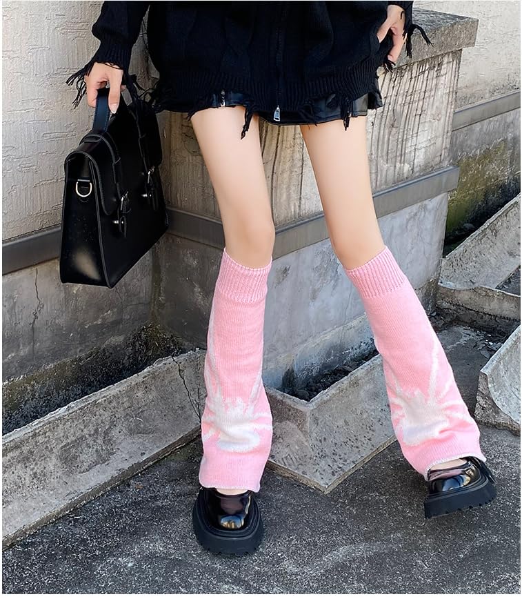 Image of Sexybody Women's Leg Warmers Fashion Knit Warmers Long Socks Cute Y2K Kawaii Japanese Lolita Harajuku Accessories for Girls
