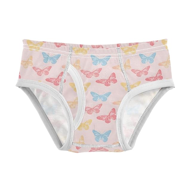 senya Baby Toddler Boys Underwear Kids Exclusive Boxer Briefs Comfort 2T Butterfly Pink