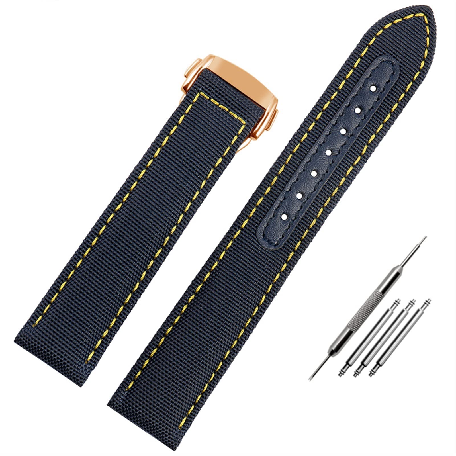 19 mm 20 mm tkany płócienny pasek do zegarka Omega Seamaster 300 AT150 tkanina skóra nylon AQUA TERRA 150 niebieski czarny pasek do zegarka, 21mm, Agat