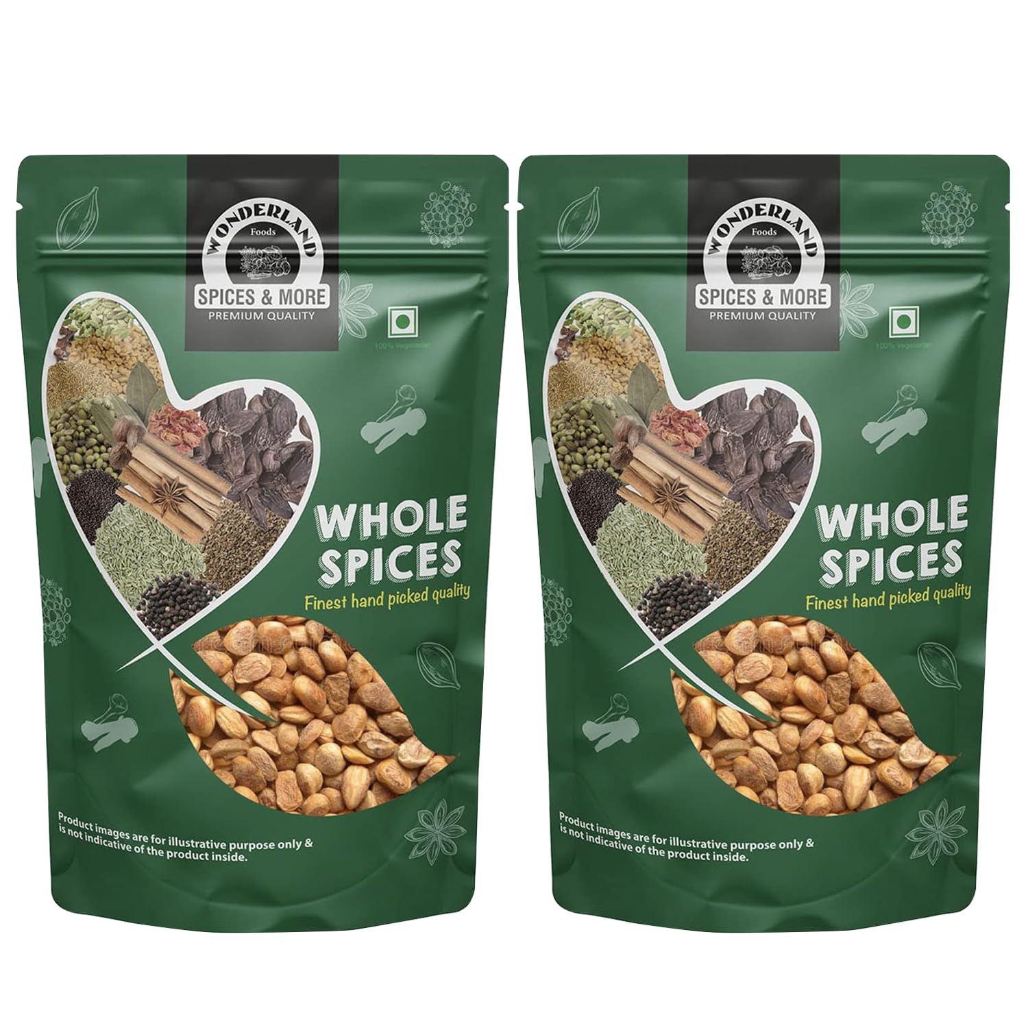 Wonderland Foods Chironji 500g Pack of 2 (250g Each) Almondette Seeds, Almondette Kernels, Charoli, Chiraunji (B085G61Q6K) Amazon Price History, Amazon Price Tracker
