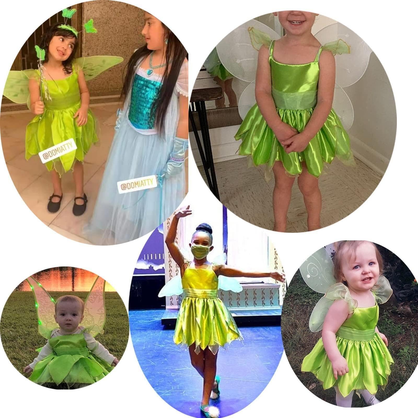 キッズ ハロウィン衣装 コスプレ 水色 セット 妖精  女の子 子供 Amazon.co.jp: YOJAP ハロウィン 衣装 子供 花の妖精 精霊