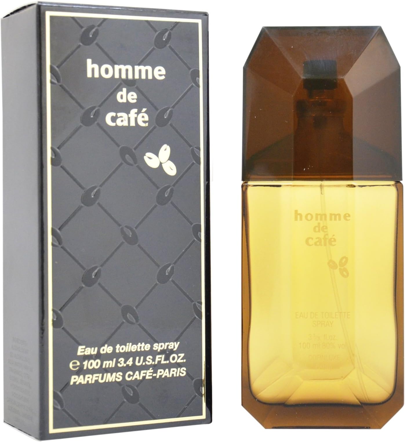Homme De Cafe By Cafe Eau de Toilette Spray For Men 3.4 oz