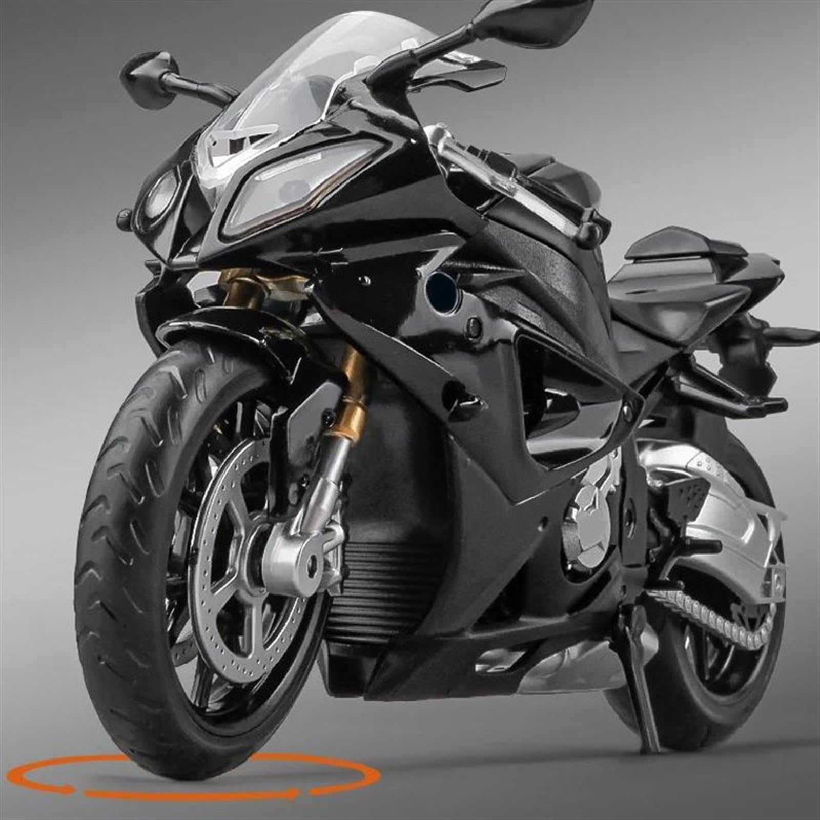 Modello 1/12 Per BMW S 1000 RR Modello Di Moto Simulazione Auto Giocattolo In Lega(With box)