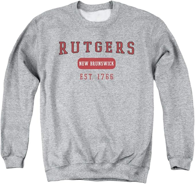 Rutgers University Official Established Date Unisex Adult