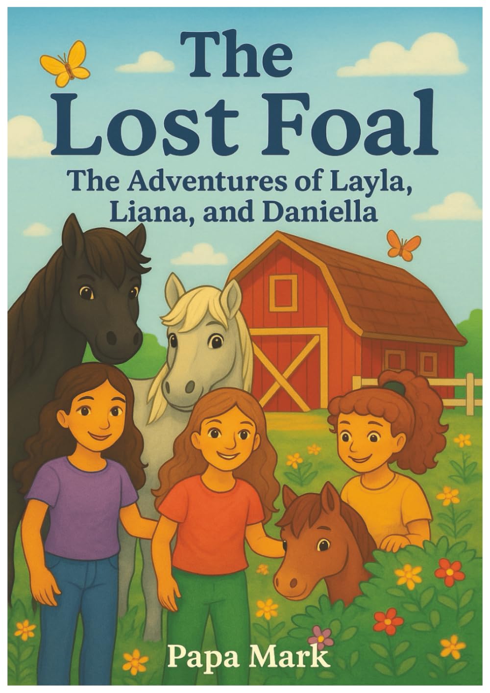 The Lost Foal: An Adventure Coloring Book