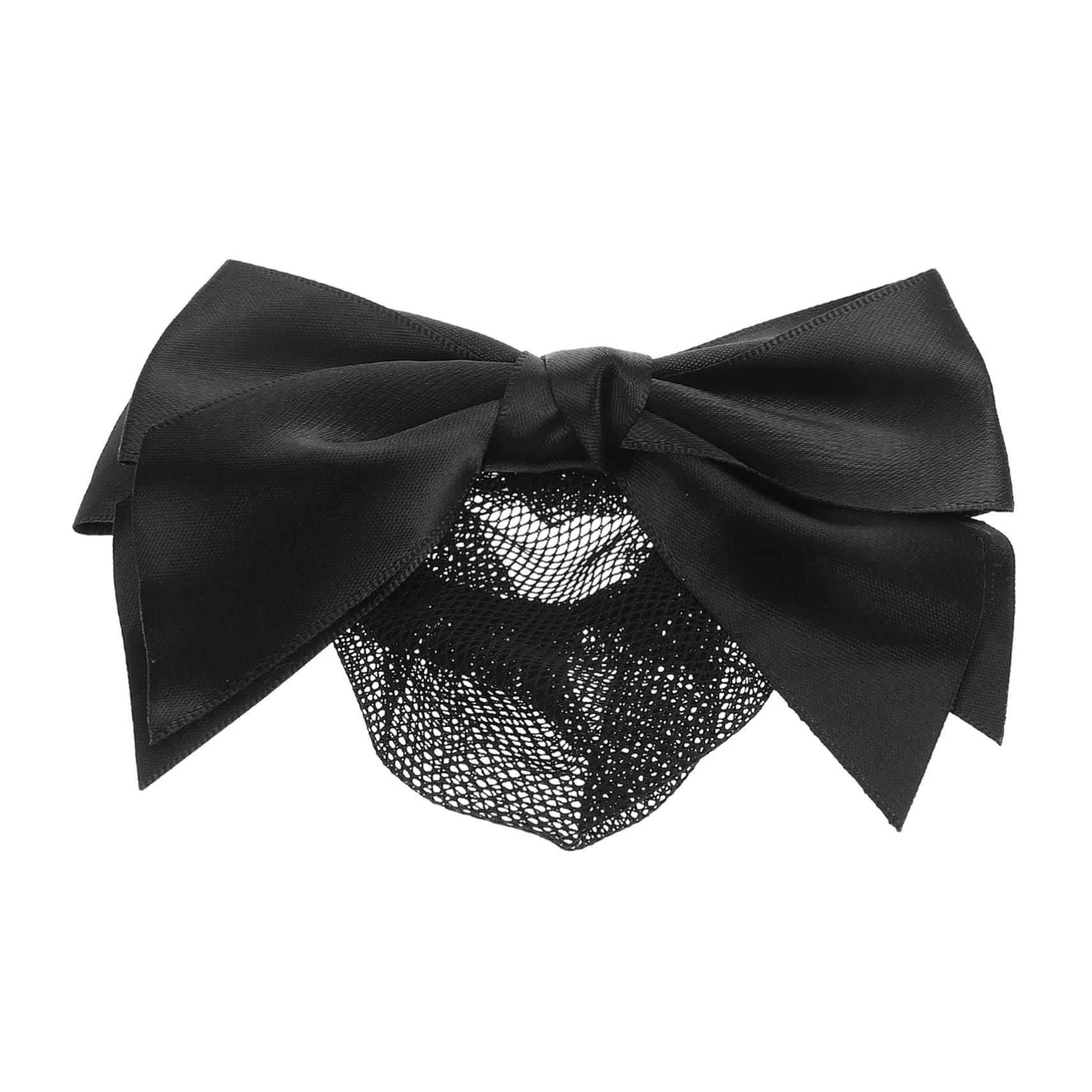 Baluue Professional Bowknot Hair Bun Net Elegant Hair Accessories for Women Stylish Mesh Hair Snood for Career Women for Formal Occasions and Workplace Settings Chic Bun
