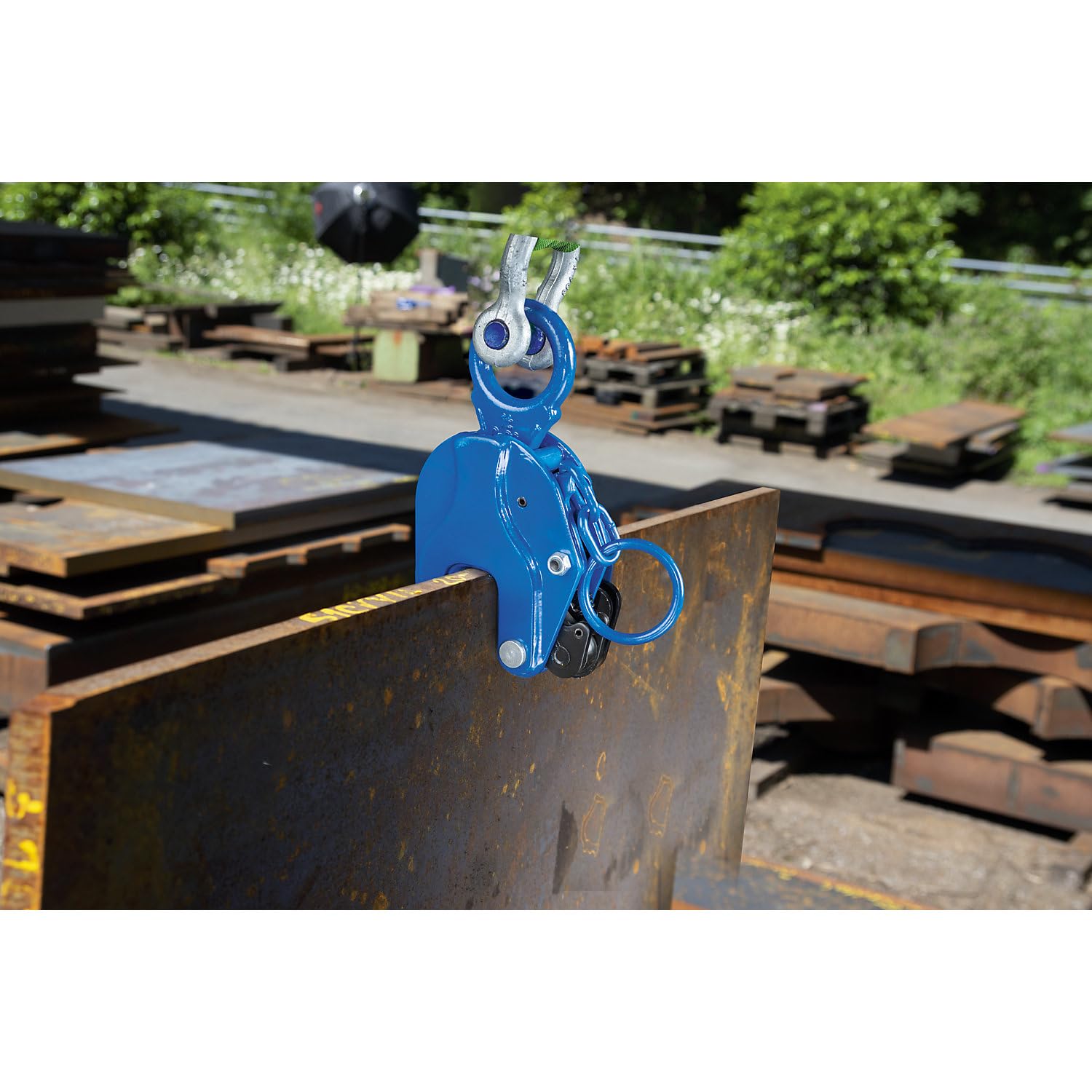 Planeta F00001 Hebeklemme VLC-1 | 1000 kg Tragfähigkeit | 0-22 mm Greifbereich | 3,5 kg Gewicht