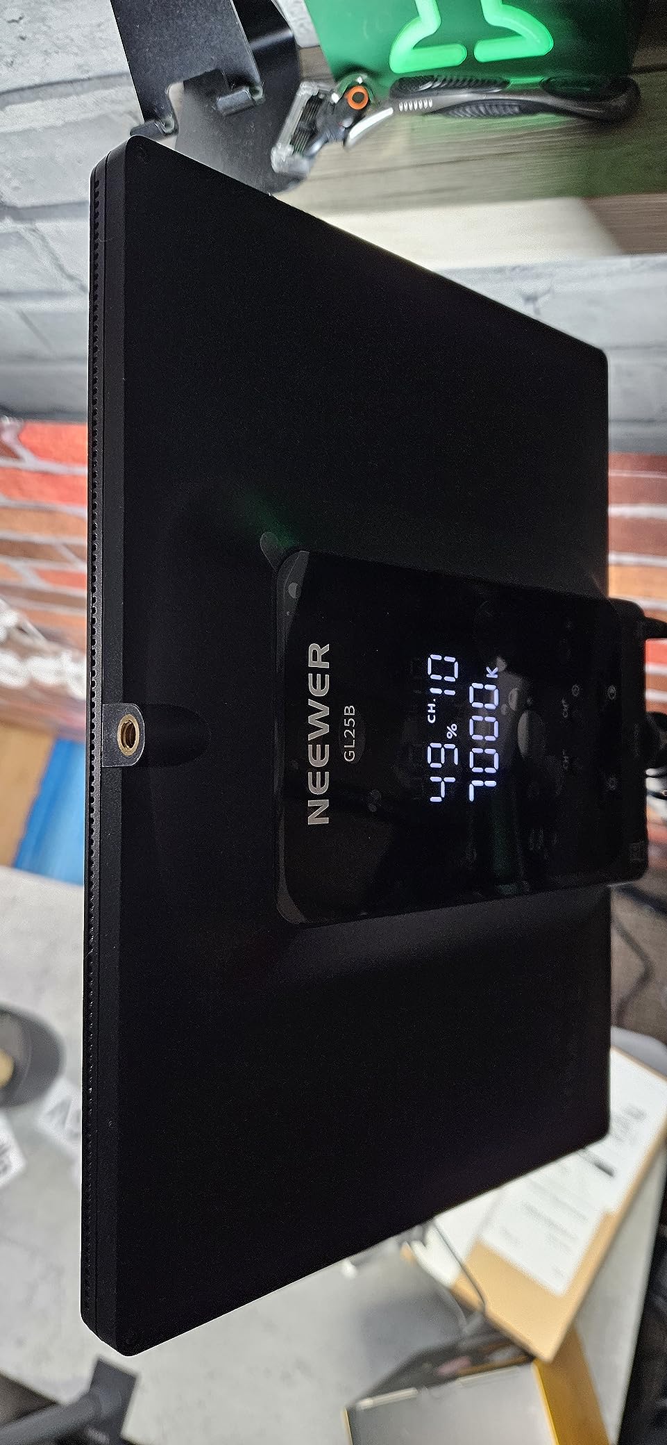 Neewer Luz NEEWER GL25B Key Light For Streaming, PC/Mac APP