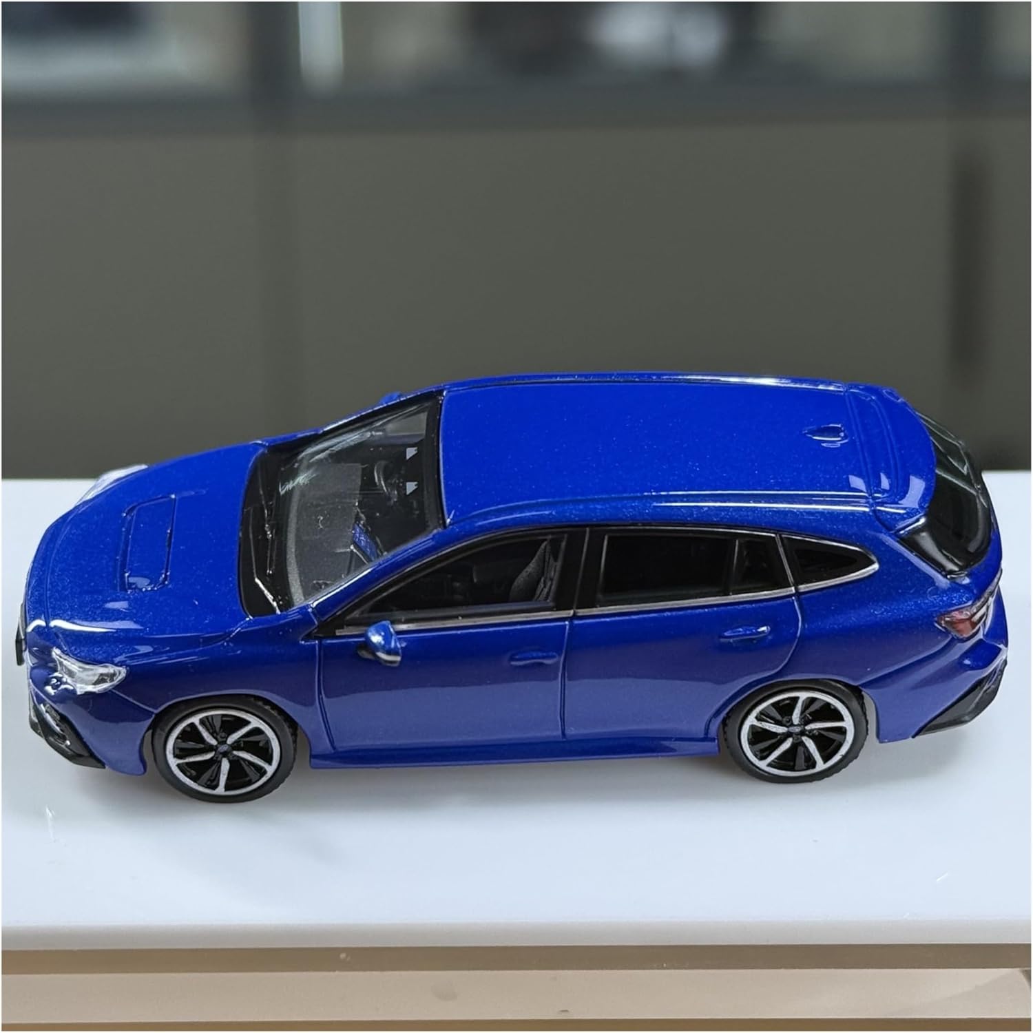1:64 for Subaru Diecast Metal Off-Road Vehicle Model Car Toys Collectible Display Decoration Blue Vehicles