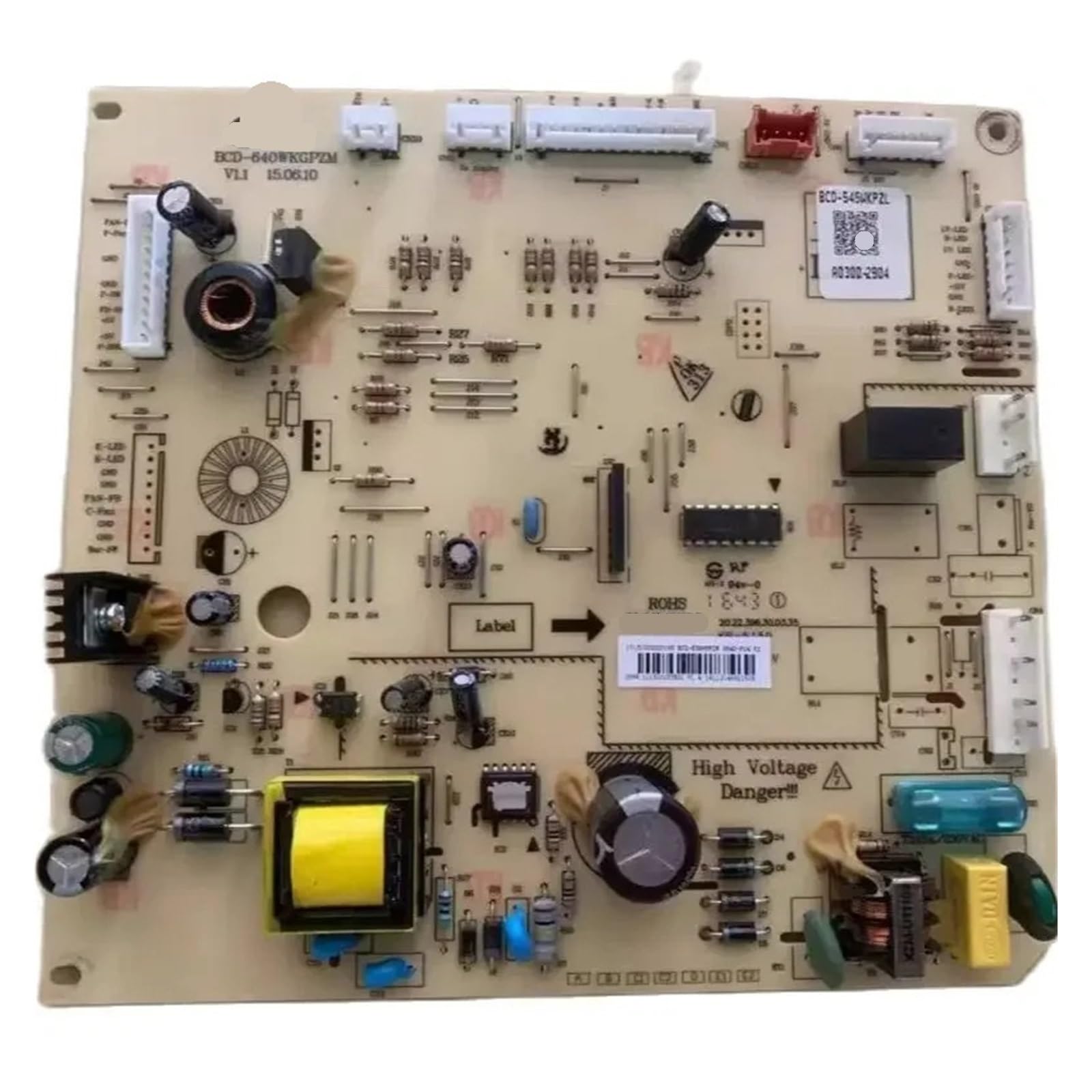Jweinenl One Color Refrigerator Compressor Frequency Conversion Board，Compatible For Midea， Bcd-536Wkpzm Drive Board 1713100000165 Pcb