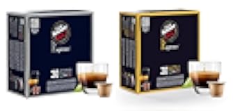 Medium Roast Espresso Bundle, Intenso (8/10) & Napoli (10/10) Capsules, Single-Serve Italian Coffee Pods Compatible with Nespresso Machines, 60 Ct