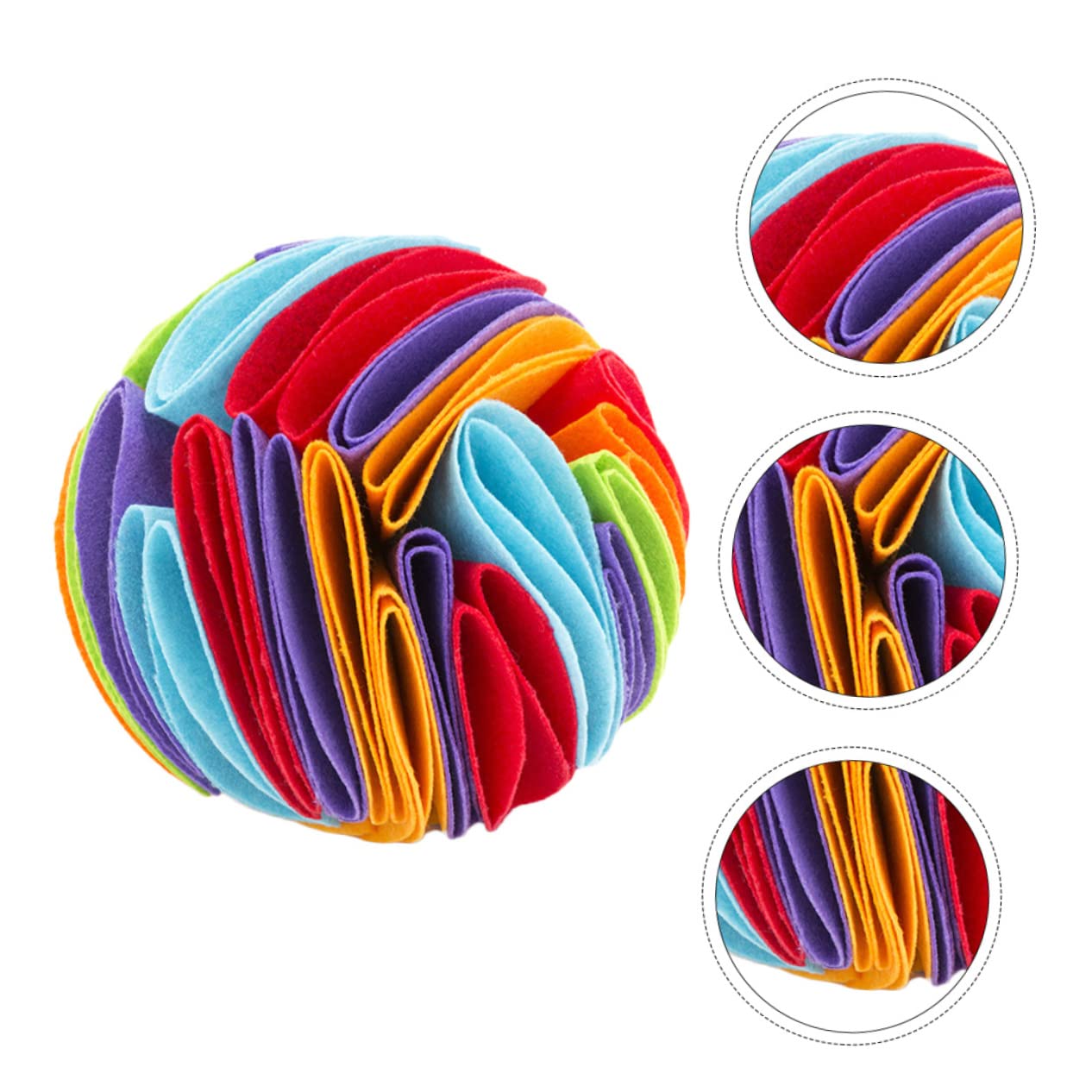 Angoily 3stücke Pet Sniff Toy Für Hunde Interaktives Kauspielzeug Bunten Farben Zum Füttern Und Spielen Unterstützt Die Zahnpflege Und Ist Langlebig Und Leicht Zu Reinigen