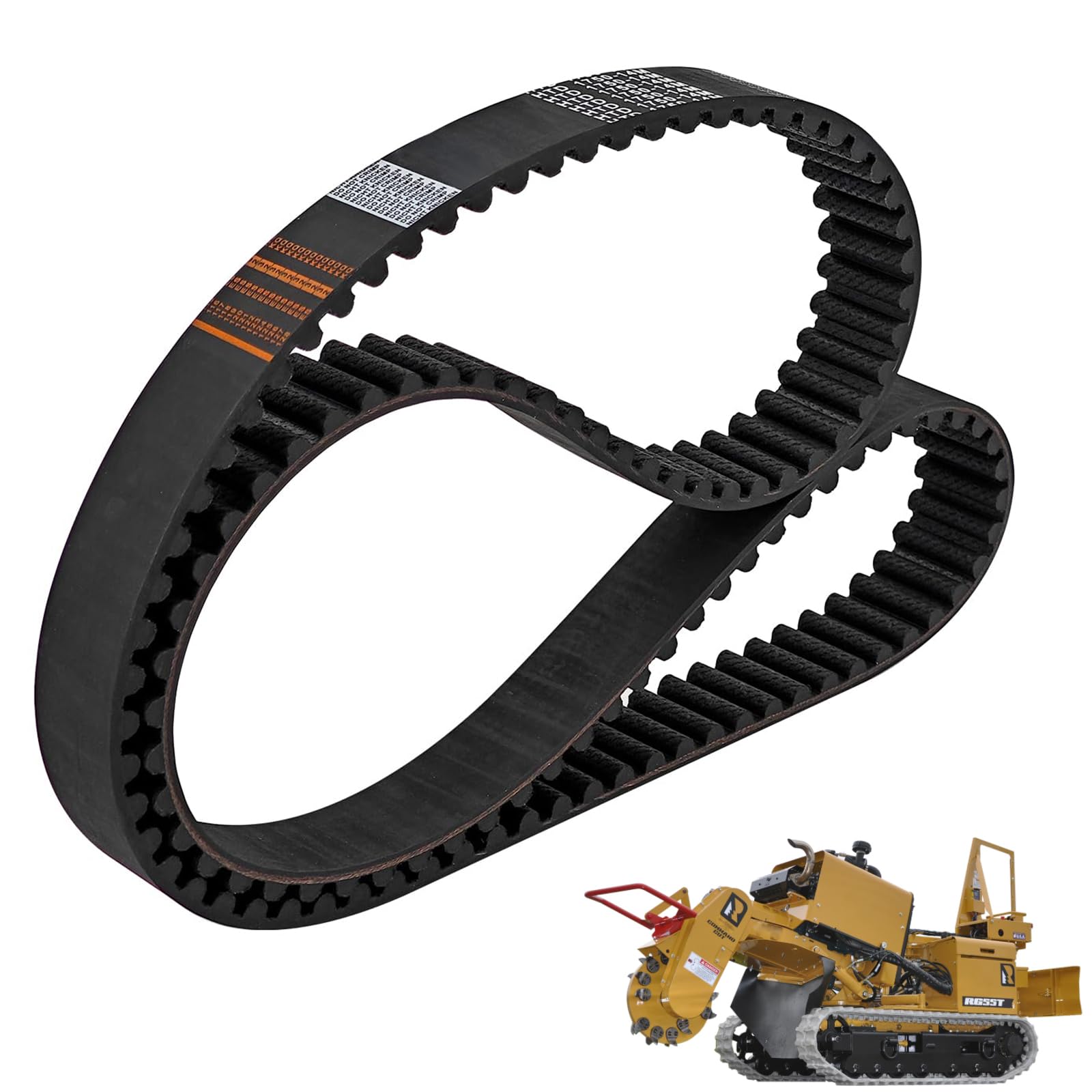 Amazon.com: 761438 Belt HTD14M Stump Grinder Belt Compatible with