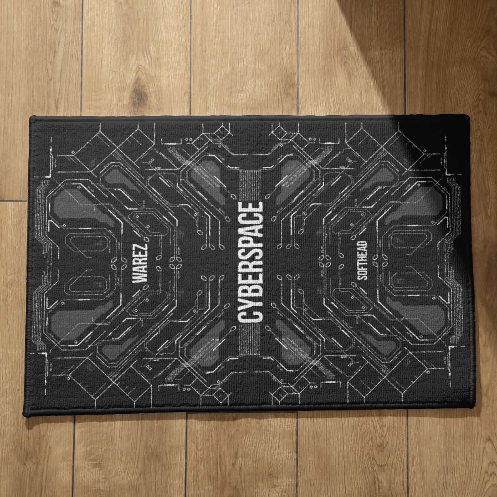 Tapis de porte automne CEVAN paillasson intérieur personnalisé en flanelle douce