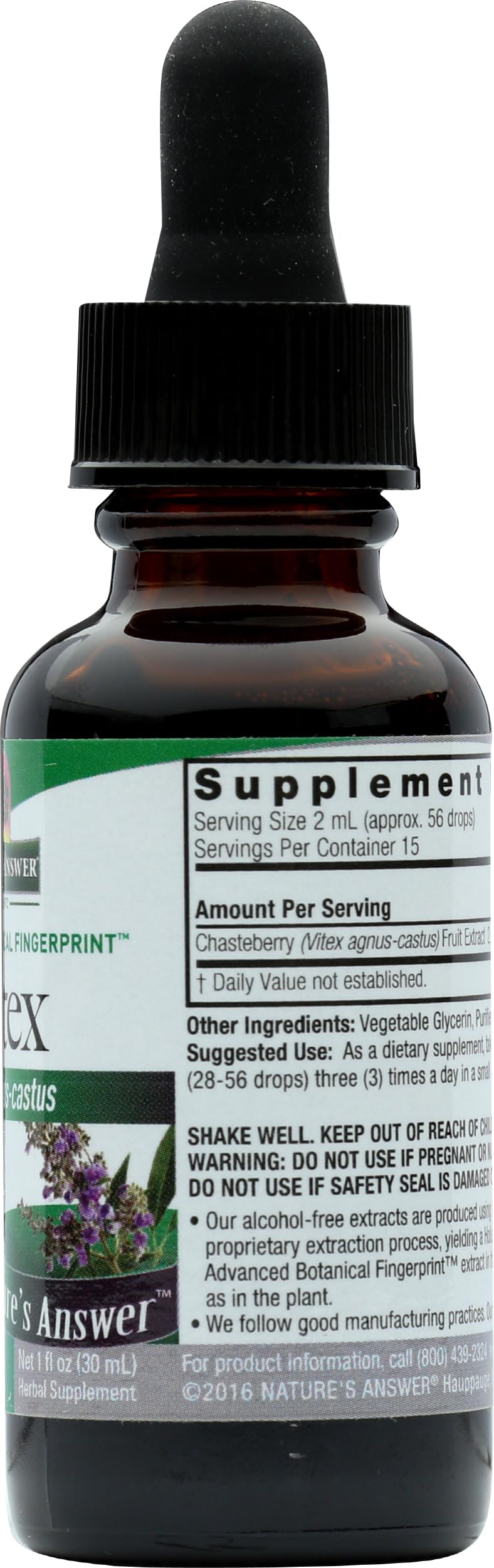 Nature's Answer Alcohol-Free Vitex Berry, 1-Fluid Ounce — Amazon image 7