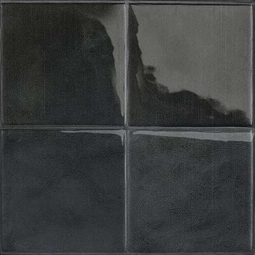 SMART TILES Protector contra salpicaduras para despegar y pegar, 5 hojas de 9 x 9 pulgadas, adhesivo 3D para cocina, baño, azulejos de pared