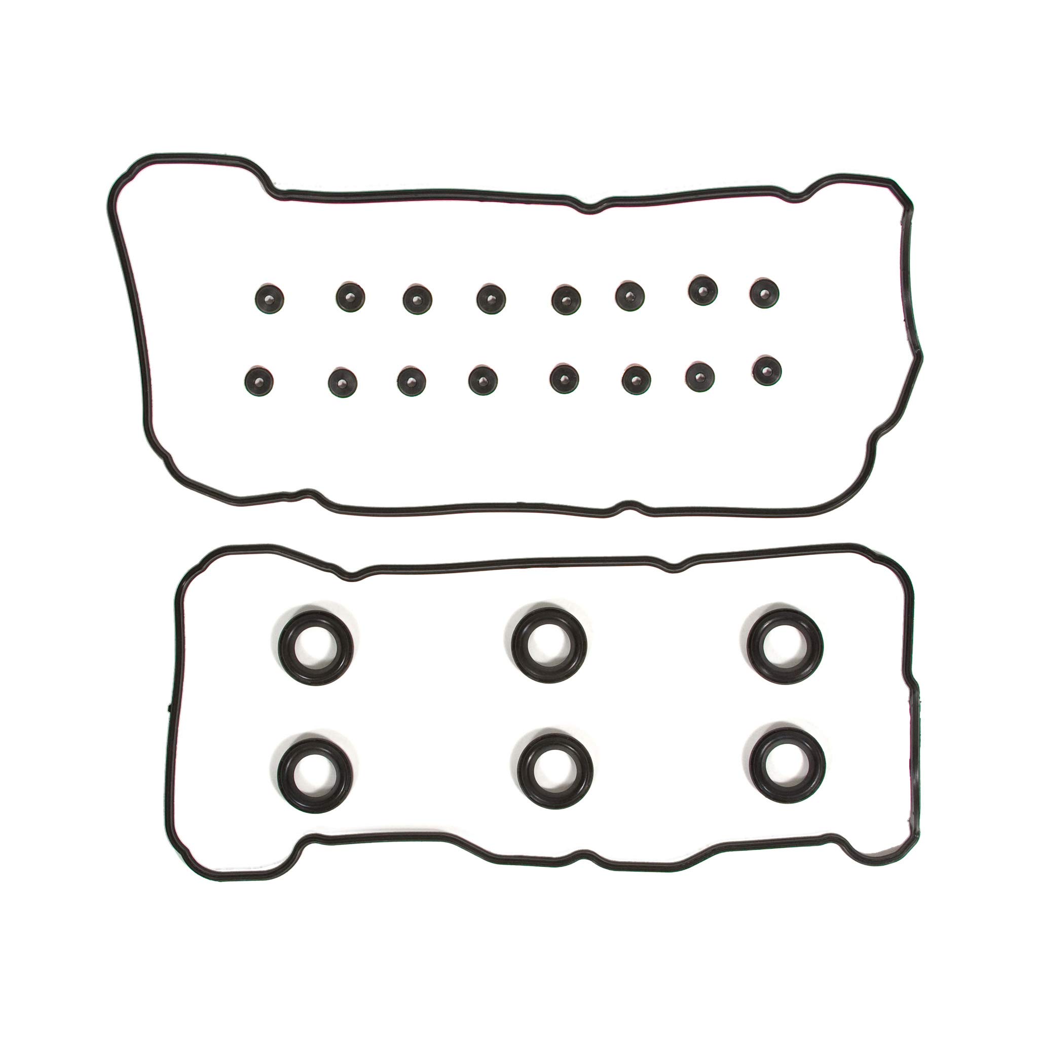Evergreen Parts And Components VC2033 Compatible With 94-03 Toyota Avalon Camry Sienna/Lexus ES300 1MZFE DOHC Valve Cover Gasket Set