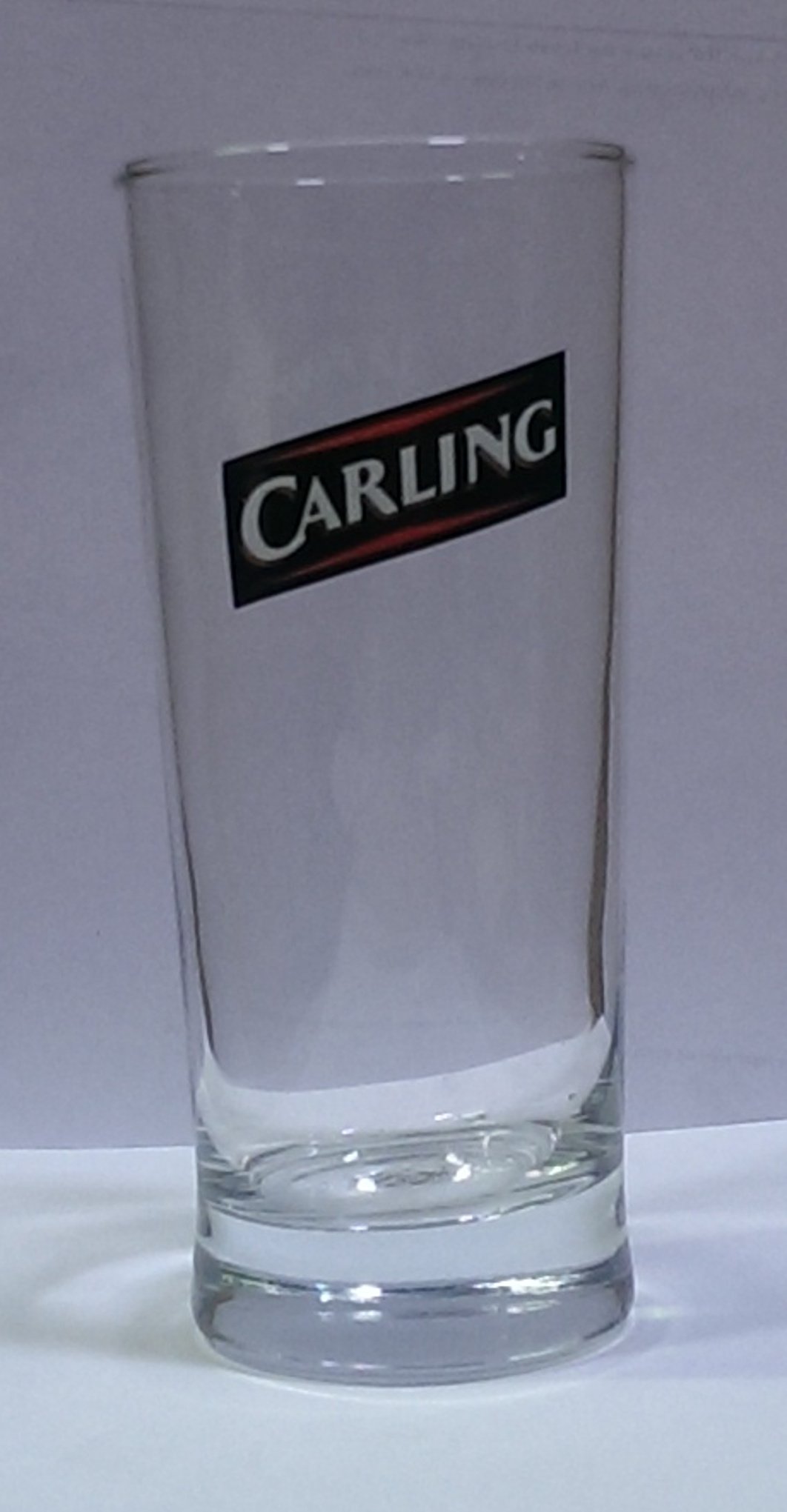Carling 1/2 Pint Glass (Slim Jim)