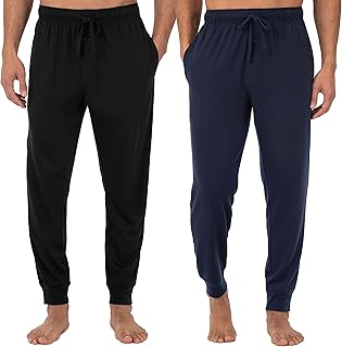 Men's Jersey Knit Jogger Sleep Pant (1 and 2 Packs)