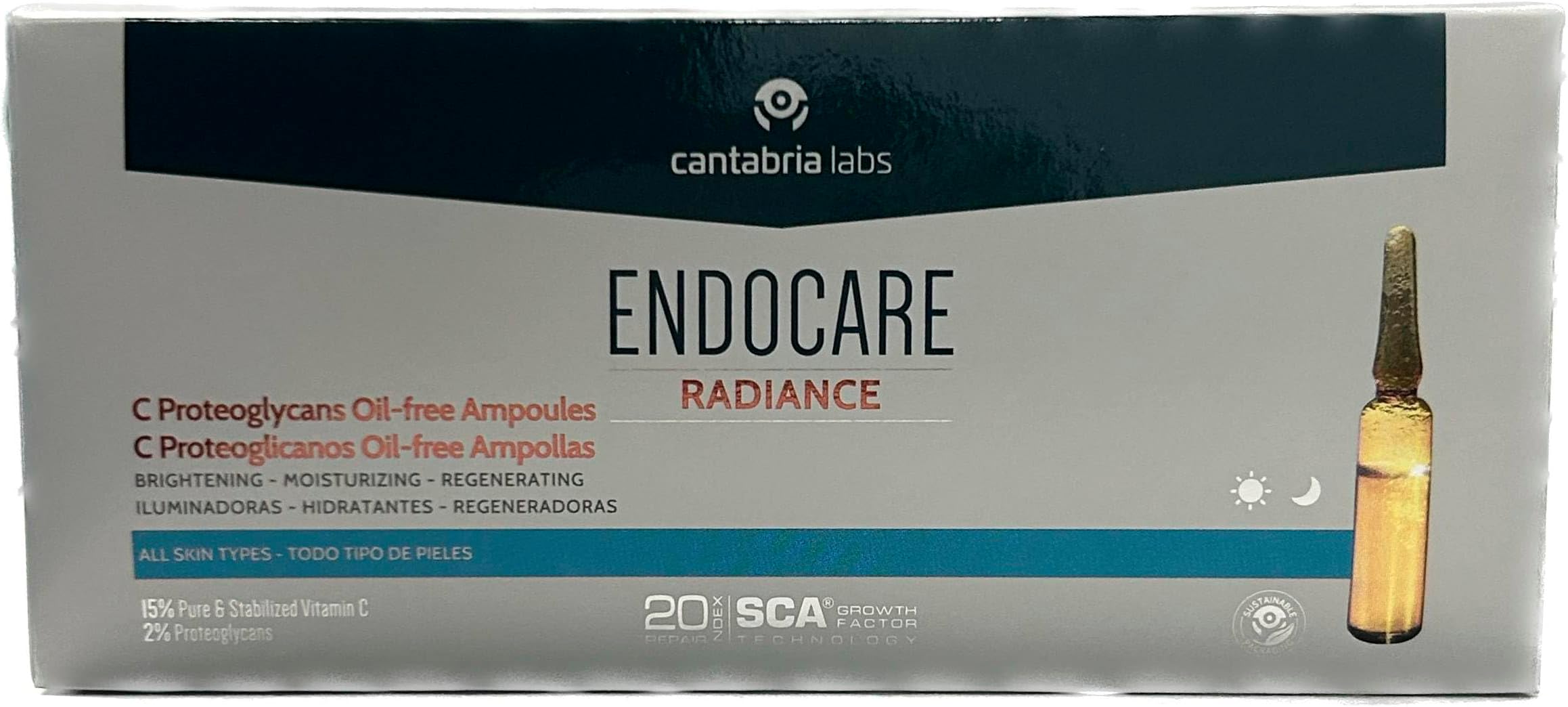 Endocare C Oil Free 30 Ampollas x 2 ml.