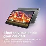 Lenovo Tab - 10.1" WUXGA Tablet (MediaTek Helio G85, 4GB RAM, 128GB, 60Hz, 2 Speakers, Wi-Fi 5, Bluetooth 5.3, Android 14) Luna Grey - Includes Transparent Case with Built in Stand - 5